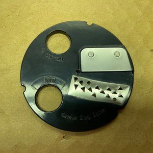 Chefman Electric Food Prep Model RJ19-V2-SBP Blender Slicer - Part - Spiral Disc